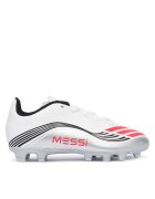 adidas Обувки за футбол F50 Messi Club JP7457 Бял