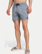 adidas Плувни шорти Seersucker Stripy JX2674 Тъмносин Regular Fit