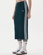 adidas Пола тип молив adicolor Knit 3-Stripes JW2662 Зелен Regular Fit