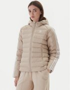 adidas Преходно яке adicolor JX2940 Бежов Slim Fit