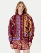 adidas Преходно яке Farm Varsity JL8621 Цветен Oversize