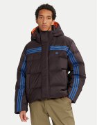 adidas Пухено яке 70's Premium JL9556 Кафяв Regular Fit