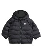 adidas Пухено яке adicolor IX7493 Черен Regular Fit