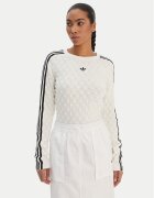 adidas Пуловер Solid Spike KS6461 Екрю Slim Fit