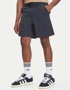 adidas Шорти от плат Premium Essentials Utility Cargo JD2107 Черен Loose Fit