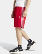 adidas Спортни шорти adicolor Firebird IM9421 Червен Regular Fit