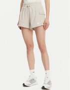 adidas Спортни шорти Essentials Small Logo JC5699 Бежов Loose Fit