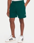 adidas Спортни шорти Essentials Trefoil JW1040 Зелен Regular Fit