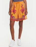 adidas Спортни шорти FARM JD6289 Оранжев Loose Fit