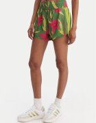 adidas Спортни шорти Farm Rio Pacer KD4624 Зелен Loose Fit