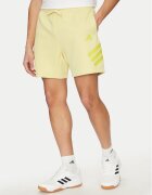 adidas Спортни шорти Future Icons 3-Stripes JD4883 Жълт Regular Fit