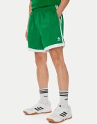 adidas Спортни шорти Mock Eyelet IZ2448 Зелен Regular Fit