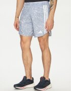adidas Спортни шорти Own the Run 3-Stripes JD7769 Син Regular Fit
