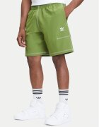 adidas Спортни шорти Trefoil Essentials KA8540 Зелен Loose Fit