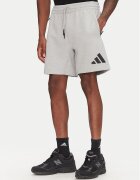 adidas Спортни шорти Z.N.E. JJ4892 Сив Regular Fit
