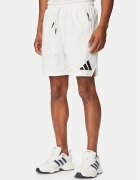adidas Спортни шорти Z.N.E. KD8489 Бял Regular Fit