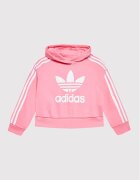 adidas Суитшърт Adicolor HK0281 Розов Loose Fit