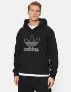 adidas Суитшърт adicolor Outline Trefoil JP1079 Черен Loose Fit