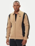 adidas Суитшърт adicolor Panel JY1427 Бежов Regular Fit
