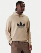 adidas Суитшърт adicolor Trefoil KE0878 Бежов Loose Fit