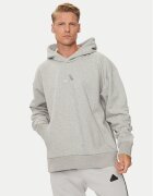 adidas Суитшърт ALL SZN Fleece IY4123 Сив Loose Fit