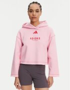 adidas Суитшърт ALL SZN Graphic JJ4519 Розов Loose Fit