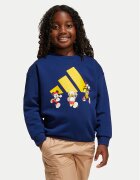 adidas Суитшърт Disney Mickey Mouse JD4550 Тъмносин Loose Fit