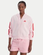 adidas Суитшърт Essentials 3-Stripes KD4789 Розов Regular Fit