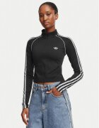 adidas Суитшърт Essentials 3 Stripes Seamless Tracktop KX8420 Slim Fit