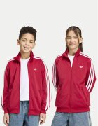 adidas Суитшърт Firebird HZ6647 Червен Loose Fit
