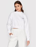 adidas Суитшърт HK5170 Бял Loose Fit