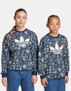 adidas Суитшърт Liberty London JX6316 Тъмносин Loose Fit