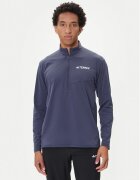 adidas Суитшърт от техническо трико Terrex Multi Climacool JM7084 Син Regular Fit