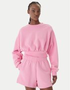 adidas Суитшърт Soft Lux KA7016 Розов Loose Fit