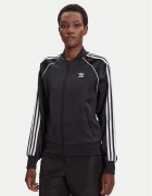 adidas Суитшърт SST adicolor Satin JZ6733 Черен Regular Fit