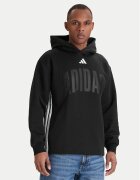 adidas Суитшърт Stadium Graphic KD0287 Черен Loose Fit