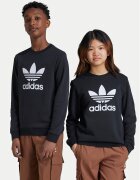 adidas Суитшърт Trefoil IY7435 Черен Regular Fit