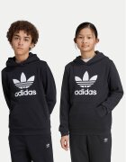 adidas Суитшърт Trefoil IY7446 Черен Regular Fit
