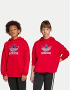 adidas Суитшърт Trefoil JV8652 Червен Loose Fit