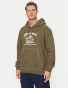 adidas Суитшърт Wabash JP4482 Зелен Loose Fit