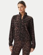 adidas Суитшърт Workout Essentials Leopard Woven KD7612 Regular Fit