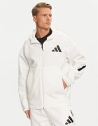 adidas Суитшърт Z.N.E. JF2443 Бял Regular Fit