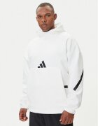 adidas Суитшърт Z.N.E. JF2454 Бял Loose Fit