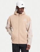 adidas Суитшърт Z.N.E. JY4833 Бежов Regular Fit