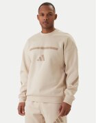 adidas Суитшърт Z.N.E. KE4705 Бежов Loose Fit