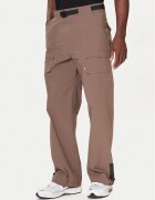 adidas Текстилни панталони Premium Essentials Archive Utility JW1082 Кафяв Loose Fit