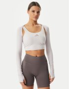 adidas Тениска от техническо трико Power Essentials Workout Contour KD2217 Виолетов Slim Fit