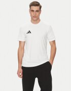 adidas Тениска от техническо трико Squadra 25 Jersey JG5834 Бял Slim Fit
