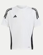 adidas Тениска от техническо трико Tiro 24 Jersey IS1033 Бял Slim Fit