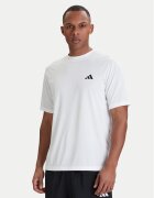adidas Тениска от техническо трико Workout Essentials Base KD5453 Бял Regular Fit